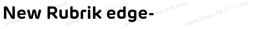 New Rubrik edge字体转换